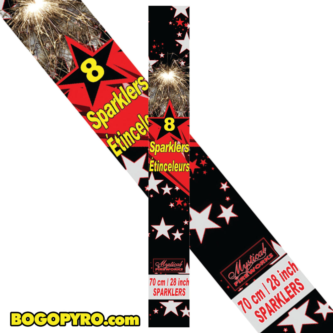 Sparklers 70 cm / 28 inches