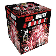 Load image into Gallery viewer, RED, WHITE &amp; AWESOME

