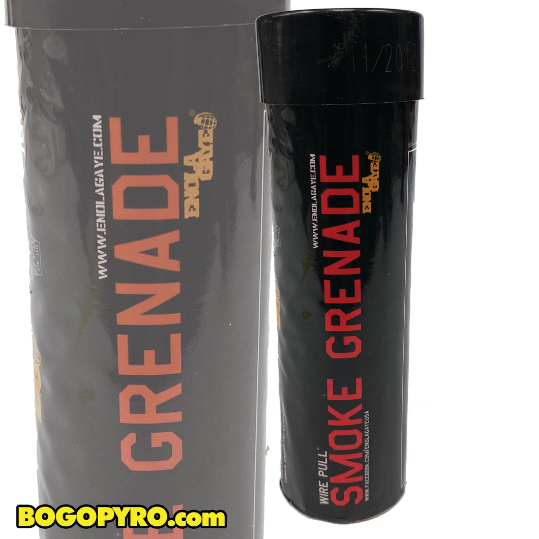 RED Tactical Smoke Grenade